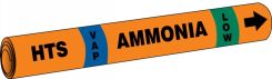 IIAR Snap Tite™ Ammonia Pipe Marker: HTS/VAP/LOW