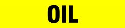 Roll Tape Pipe Marker: Oil