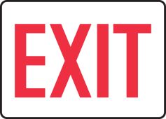 Signs By-The-Roll: Exit