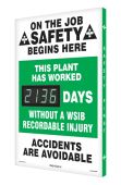 Digi-Day® Electronic Safety Scoreboards: This Plant Has Worked _Days Without a WSIB Recordable Injury