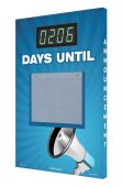 Countdown Digi-Day® Electronic Scoreboards: _ Days Until - Announcement (With Megaphone)