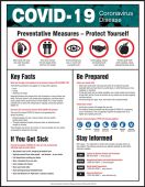Safety Poster: COVID-19 Coronavirus Disease