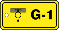Energy Source Identification Standard Tag: Gas
