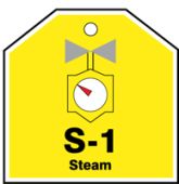 Energy Source Identification ShapeID Tag: Steam