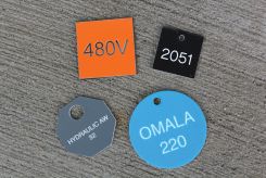 Custom Accu-Ply™ Plus Engraved Tags - 1/8-in Thick