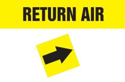 Duct Marker: Return Air